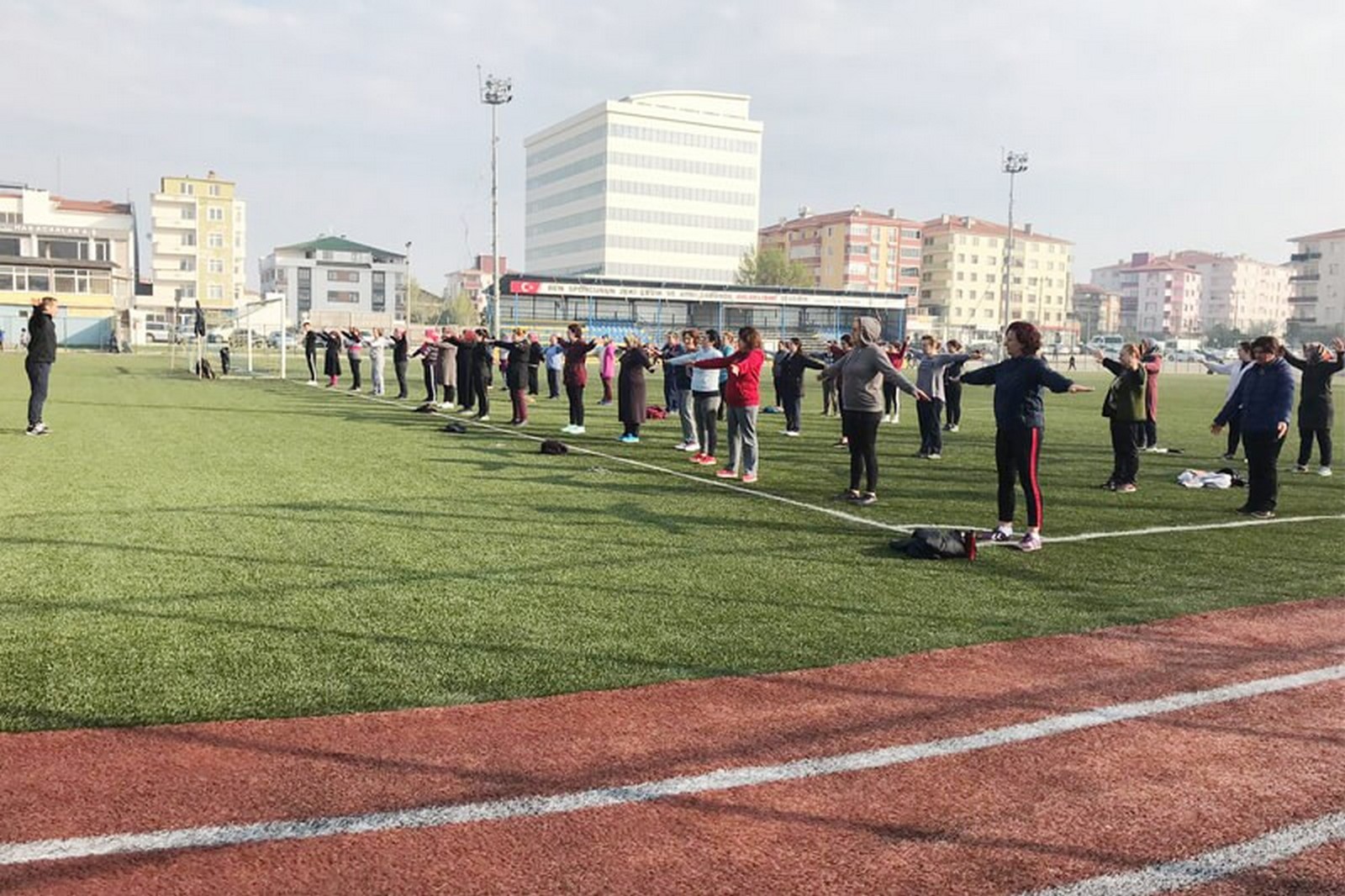 Sabah sporumuz başladı