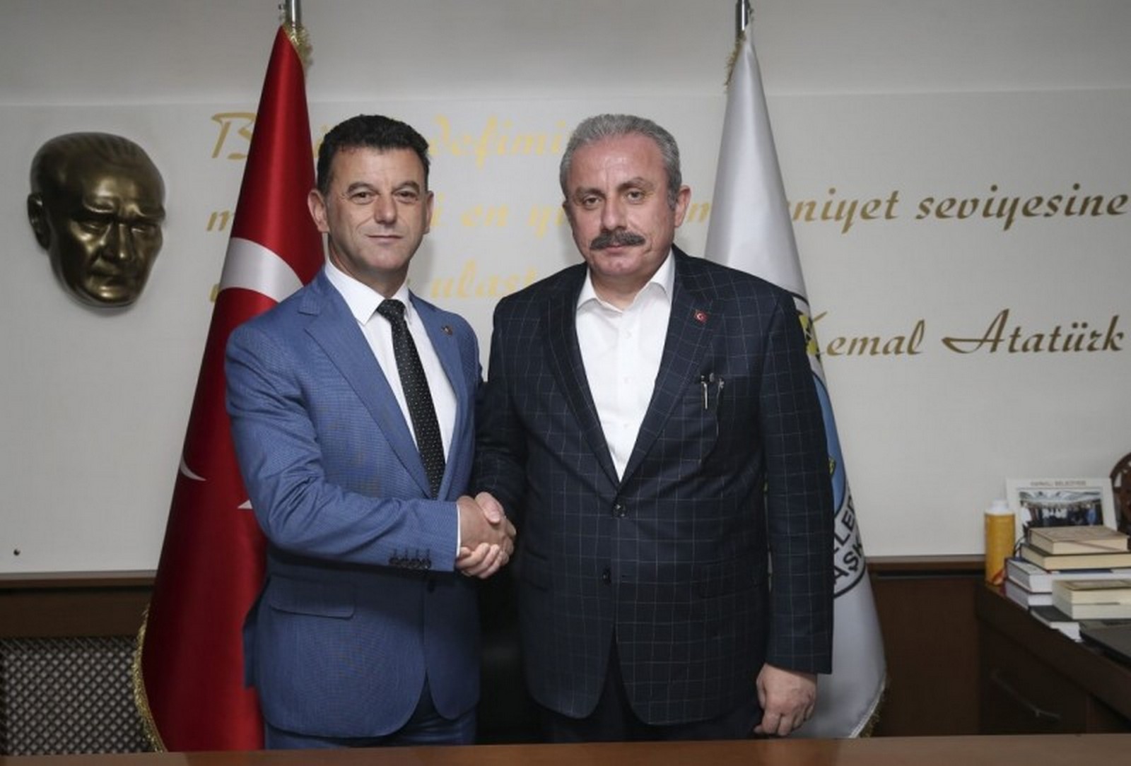 TBMM Başkanı Şentop’tan Belediyemize Ziyaret