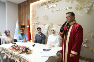 2023 Yılında 972 Nikah Akdi Gerçekleştirildi