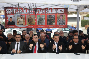 Aziz Şehitlerimizi Dualarla Andık