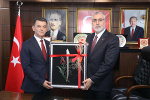 Bakan Işıkhan’dan Belediyemize Ziyaret