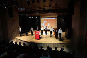 Başkan Çetin, 12 Mart İstiklal Marşı’nın Kabulü ve Mehmet Akif Ersoy’u Anma Günü Programına Katıldı