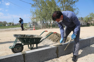 Başkan Çetin Çalışmaları Yerinde İnceledi