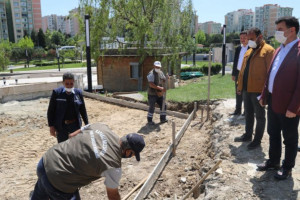 Başkan Çetin Devam Eden ve Planlanan Çalışmaları İnceledi
