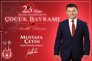 Başkan Çetin'den 23 Nisan Mesajı