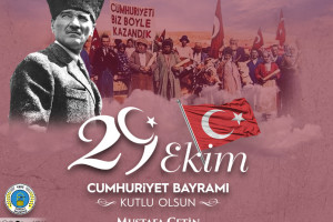 Başkan Çetin’den 29 Ekim Cumhuriyet Bayramı Mesajı
