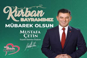 Başkan Çetin'den Kurban Bayramı Mesajı