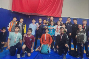 Güreşçilerimiz U-11 Trakya Kupası’nda Birinci Oldu