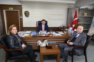 İnan Makina'dan Başkan Çetin'e Ziyaret