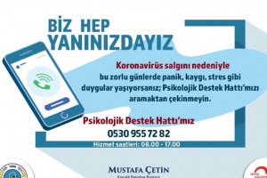 Kapaklı Belediyesi’nden Salgına Karşı Psikolojik Destek Hattı