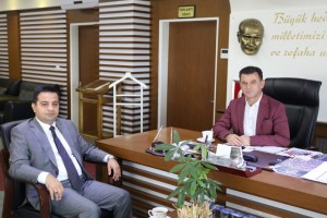 Kaymakam Hamitoğlu’ndan Başkan Çetin’e İade-i Ziyaret