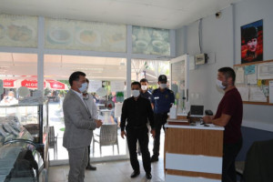 Kovid-19 Denetimleri Sürüyor