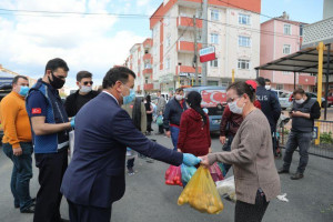 Maske ve El Dezenfektanı Dağıtımımız Sürüyor