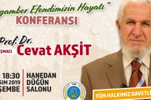 Prof. Dr. Cevat Akşit Kapaklı'ya Geliyor
