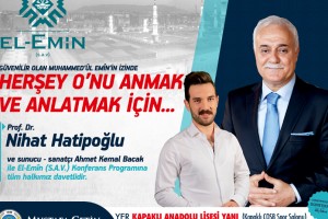 Prof. Dr. Nihat Hatipoğlu Kapaklı'ya Geliyor