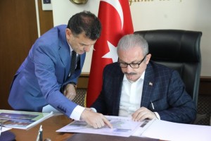 TBMM Başkanı Şentop’tan Belediyemize Ziyaret