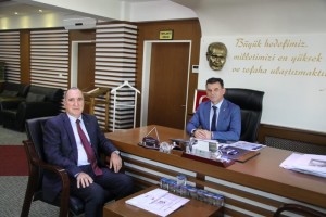 Türk Böbrek Vakfı Tekirdağ Bölge Koordinatörü Ali Arda Başkan Çetin'i Ziyaret Etti