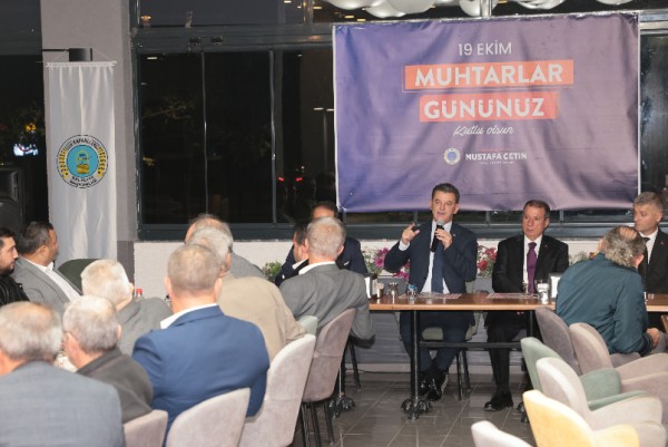 19 Ekim Muhtarlar Günü’nü Kutladık
