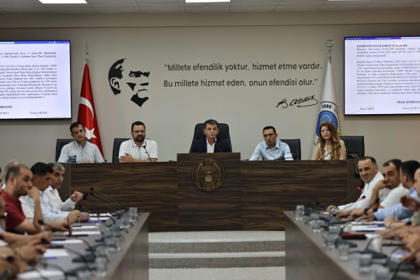 Belediye Meclisi Temmuz Ayı Olağan Toplantısı Tamamlandı