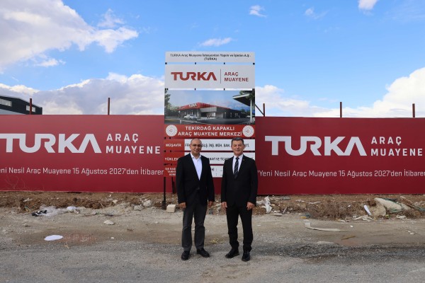 Turka Kapaklı Araç Muayene Merkezi İçin Protokol İmzalandı